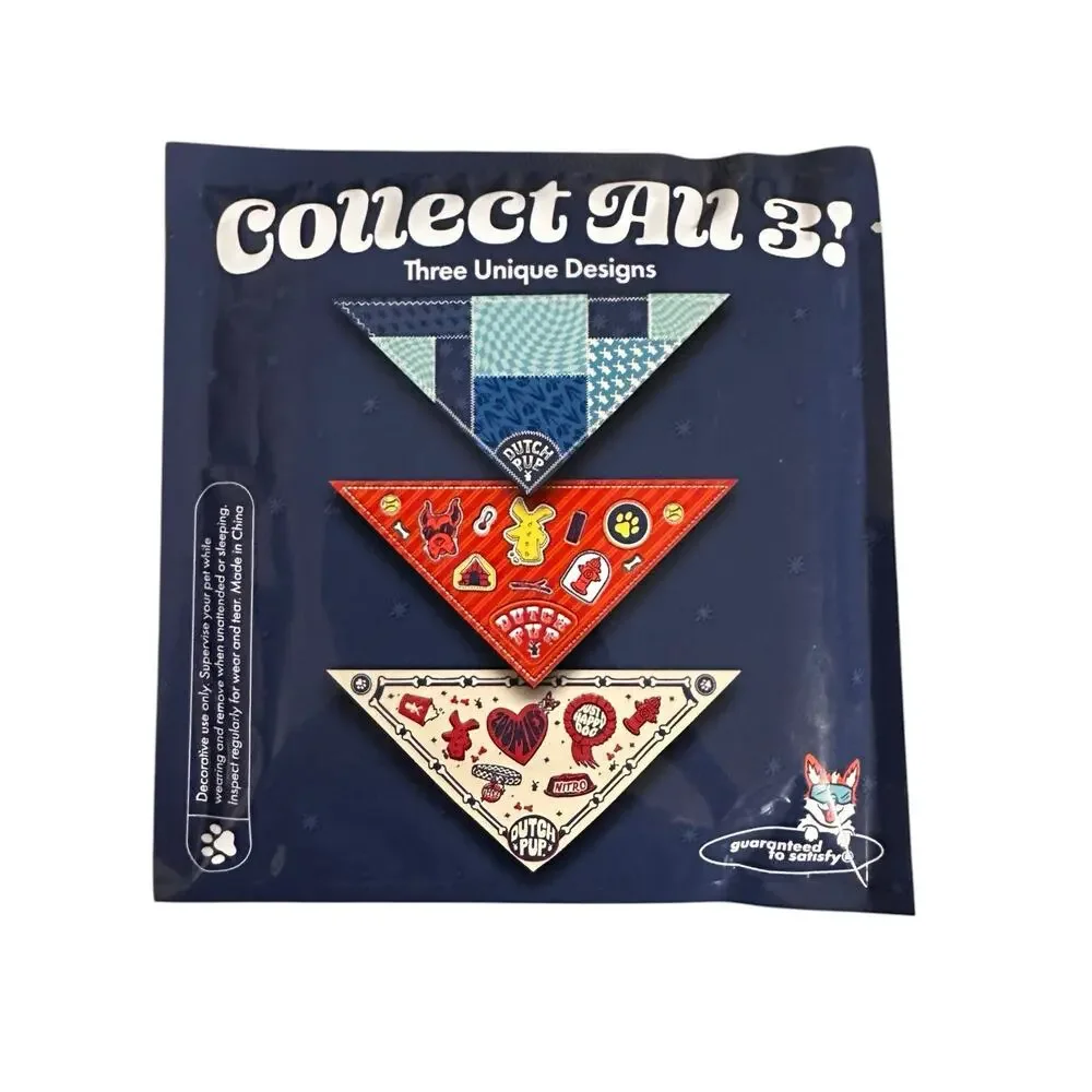 Dutch Bros Dutch Pup National Dog Day Mystery Bandana New